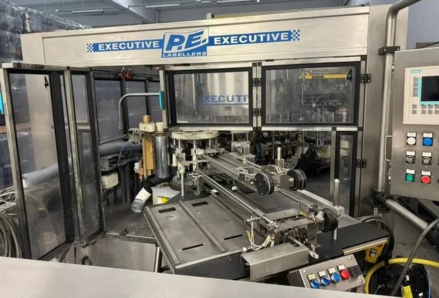 Rotuladora P.E. labeller P.E. Executive Usada — linha de engarrafamento usada para Labellers