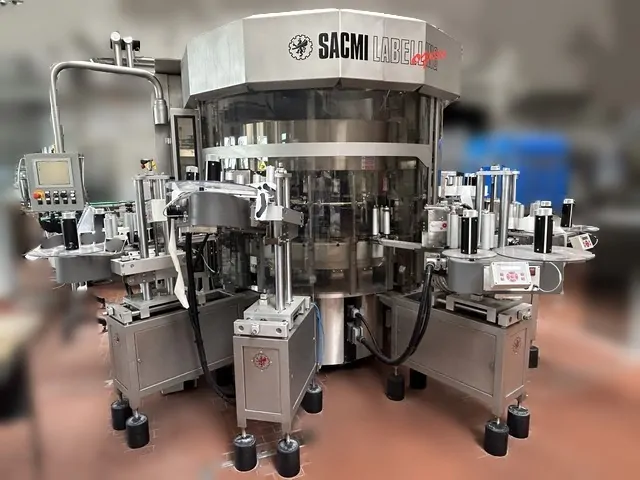 Used labeller Sacmi labelling opera 12.000 bph photo 2