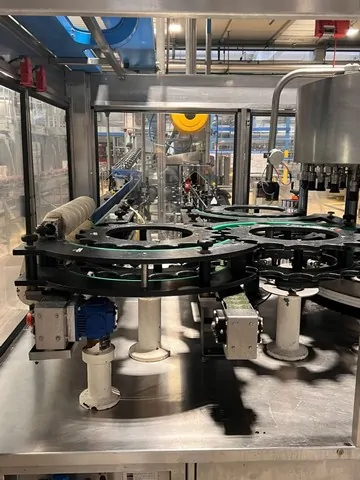 Rotuladora Sasib labeller Sasib Roll-Fed Usada — linha de engarrafamento usada para Labellers