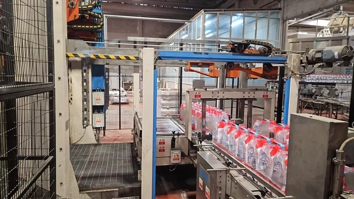 Used Palletizer Acmi Pallet Rasar PET 2002 photo 2