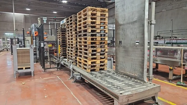Used Palletizer Acmi Pallet Rasar PET 2002 photo 3