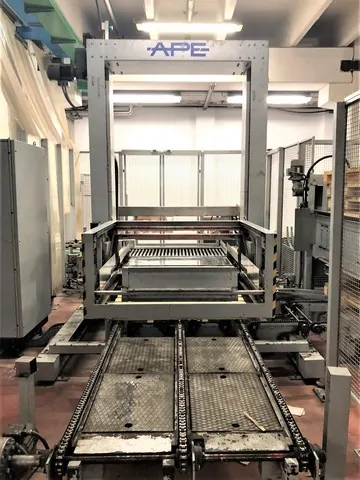 Paletizador APE Palletizer Ape Pal 2000 Usada — linha de engarrafamento usada para Palletizers