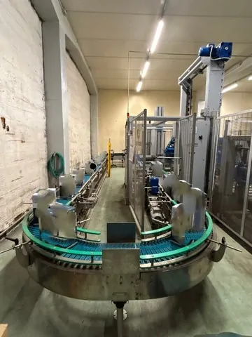 Paletizador Mas Pack Palletizer Maspack Jolly Usada — linha de engarrafamento usada para Palletizers