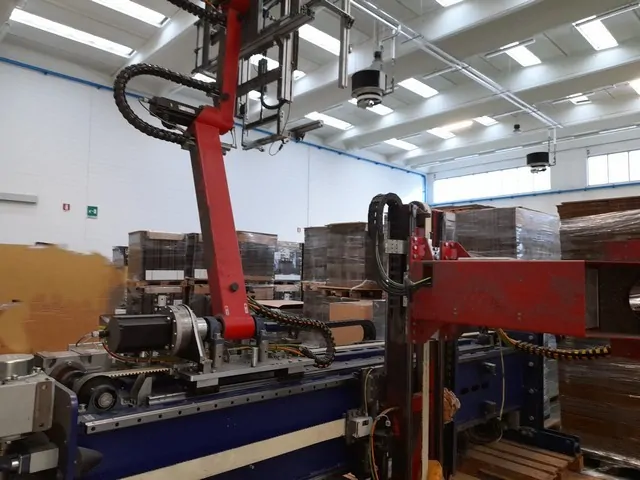 Paletizador SMI Palletizer SMI APS3090.P Usada — linha de engarrafamento usada para Palletizers