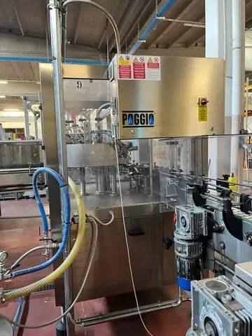 Used Poggio 16 clamps Rinser — used rinsers for sale
