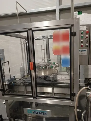 Used rinser Alfatek 12 Scq 2.500 bph photo 3