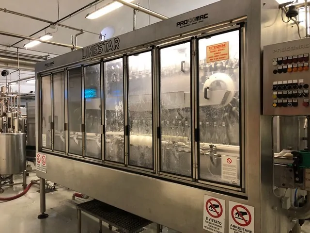 Used rinser Procomac Linestar 20.000 bph — used rinsers for sale