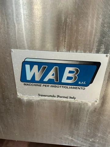 Enxaguadora WAB rinser WAB ADVRR 8.000 b Usada — linha de engarrafamento usada para Rinsers