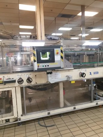 Embaladora Shrink Kisters Shrink Wrapper Kisters Usada — linha de engarrafamento usada para Shrink Wrappers