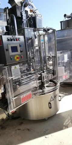 Capsuladora Arol Arol Capper Stelvin 30×6 Usada — linha de engarrafamento usada para Cappers