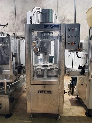 Capsuladora Borelli Borelli capper Usada — linha de engarrafamento usada para Cappers
