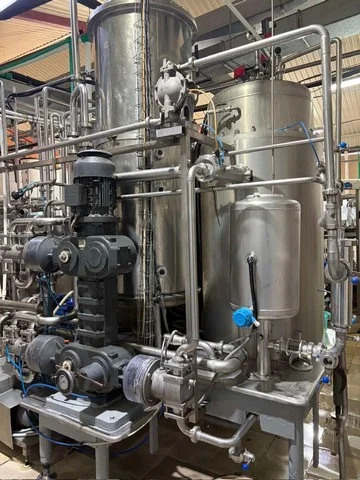 Premix STORK JANSEN & SUTOR Stork Jansen & sutorius Usada — linha de engarrafamento usada para Premix